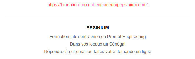 Formation intra-entreprise en Prompt Engineering